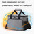 10L Waterproof Oxford Cloth Picnic Bag Outdoor Ice Pack Thickened Portable Insulation Bag(Navy) 10L Waterproof Oxford Cloth Picnic Bag Outdoor Ice Pack Thickened Portable Insulation Bag(Navy)