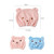 Cartoon Bear Thickened Coral Velvet Hair Drying Cap Strong Water-absorbent Quick-drying Turban(Pink) Cartoon Bear Thickened Coral Velvet Hair Drying Cap Strong Water-absorbent Quick-drying Turban(Pink)