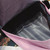 Canvas Shoulder Bag Large Capacity Student Travel Backpack(Black)
