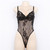 Women Sexy Lingerie Lace Underwear Sleepwear See Through Bodysuit, Size: L(Wine Red)