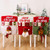 3D Cartoon Doll Chair Cover Christmas Furniture Decoration Supplies(Elk)