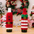Christmas Knitted Wine Bottle Cover Festival Restaurant Decorations(Elves)
