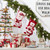 Christmas Decoration Supplies Cartoon Christmas Stocking Gift Bag(Snowman)