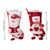 Christmas Decoration Supplies Cartoon Christmas Stocking Gift Bag(Snowman)