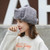 Winter Outdoor Pure Color Plush Warm Ear Cap Flight Cap, Hat Size:One Size(Black)