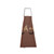 Gilding Eyelash Pattern Lovely Household Cooking Kitchen Cotton Apron(Brown) Gilding Eyelash Pattern Lovely Household Cooking Kitchen Cotton Apron(Brown)