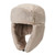 Winter Outdoor Pure Color Plush Warm Ear Cap Flight Cap, Hat Size:One Size(Khaki)