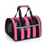 Foldable Mesh Breathable Pets Go Out Portable Diagonal Carrying Bag, Size:S(Rose Red)