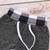 Hoodies Toddler Plaid Hooded Tops Long Pants Kids Set, Kid Size:70cm(Dark Grey)