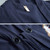 Men Loose Embroidery Hanfu Robe Cardigan, Size:L(Green)