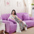Sofa All-inclusive Universal Set Sofa Full Cover Add One Piece of  Pillow Case, Size:Four Seater(235-300cm)(Dark Blue)