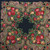 Gray Ethnic Style Retro Tassel Square Scarf Flower Pattern Headscarf Scarf, Size:90 x 90cm