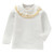 Spring Girls Solid Color Lace Round Neck Bottoming Shirt Children Clothing, Height:120cm(White) Spring Girls Solid Color Lace Round Neck Bottoming Shirt Children Clothing, Height:120cm(White)