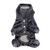 Pet Coral Fleece Costume Cute Chinchillas Dog Warm Coat, Size:S(Gray)