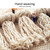 Cotton Hand-woven Bedside Carpet Home Long Fringed Anti-slip Mat, Size:60180 cm(Arashiyama)