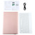 A500S Detachable Bluetooth Backlight Keyboard Ultrathin Horizontal Flip Leather Tablet Case with Holder for Samsung Galaxy Tab A7 10.4 (2020) T500 / T505(Rose Gold)