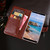For Oukitel C11 Pro idewei  Crazy Horse Texture Horizontal Flip Leather Case with Holder & Card Slots & Wallet(Rose Red)