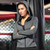 Autumn And Winter Zipper Long-sleeved Hooded Sports Jacket For Ladies (Color:Black Plus Velvet Size:XL) Autumn And Winter Zipper Long-sleeved Hooded Sports Jacket For Ladies (Color:Black Plus Velvet Size:XL)
