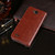 For LG X power2 idewei Crazy Horse Texture Horizontal Flip Leather Case with Holder & Card Slots & Wallet(Rose Red)