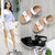 Simple and Versatile Non-slip Wear-resistant Flat Bottom Sandals for Women (Color:Black Size:36)