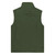 Men Sleeveless Stand Collar Loose Vest Multi-pockets Vest (Color:Army Green Size:6XL)