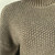 Fashion Thick Thread Turtleneck Knit Sweater (Color:Army Green Size:L)