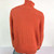 Fashion Edge Curl High Collar Knit Sweater (Color:Orange Size:S) Fashion Edge Curl High Collar Knit Sweater (Color:Orange Size:S)