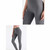 One Piece Sports Fitness Pants Without Embarrassment Line (Color:Tempest Blue Size:M)