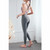 One Piece Sports Fitness Pants Without Embarrassment Line (Color:Titanium Size:XL)