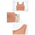 Full Package Deep U-back Shockproof Gathered Fashion Vest Sports Bra (Color:Black Size:XL)
