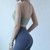 Double Thin Shoulder Belt Fitness Back Yoga Sports Vest (Color:Mustard Green Size:M) Double Thin Shoulder Belt Fitness Back Yoga Sports Vest (Color:Mustard Green Size:M)