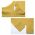 Y-shaped Wide Shoulder Belt Geometric Hollow Out Shockproof Nude Yoga Sports Underwear (Color:Laguna Size:M)