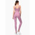 Charming Deep V Shockproof Gathered Fitness Yoga Underwear (Color:Pink Taupe Size:XL)