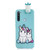For Xiaomi Redmi Note 8T Shockproof 3D Lying Cartoon TPU Protective Case(Couple Unicorn)