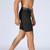 Sports Running Training Sweat Wicking Quick Drying Stretch Tight Shorts With Pocket (Color:Black Size:S)