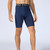 Sports Running Training Sweat Wicking Quick Drying Stretch Tight Shorts With Pocket (Color:Black Size:M)