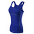 Tight Training Exercise Fitness Yoga Quick Dry Vest (Color:Blue Size:XL)