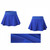 Tennis Dance Yoga Quick Drying Anti Light Lining Skirt Pants (Color:Blue Size:M)