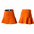 High Waist Yoga Fitness Fast Dry Skirt (Color:Orange Size:L)