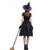 Cosplay Costume Black Gauze Witch Costume Temperament Night Ghost Game Costume (Color:Black Size:XL)