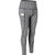 Super High Waist Slant Pocket Stretch Quick Drying Tights (Color:Colorful Black Size:S)