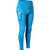 Super High Waist Slant Pocket Stretch Quick Drying Tights (Color:Blue Size:XXL)