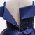 Girls One-shoulder Sequined Tutu Dress (Color:Blue Size:120) Girls One-shoulder Sequined Tutu Dress (Color:Blue Size:120)