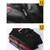 Autumn and Winter Letters Embroidery Pattern Tight-fitting Motorcycle Leather Jacket for Men (Color:Dark Blue Size:XXL)