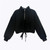 Spring Autumn Children Fashion Sweater Hoodies (Color:Black Size:120cm)