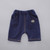 Childrens Two-piece Summer Crown Shirt For Boys (Color:White Size:90)