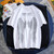 Wings Reflective Round Neck Short-sleeved Loose Printed Cotton T-shirt (Color:White Size:XXL)