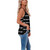 V-neck Striped Sleeveless T-Shirt Camisole for Ladies (Color:Black Size:M) V-neck Striped Sleeveless T-Shirt Camisole for Ladies (Color:Black Size:M)