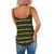 V-neck Striped Sleeveless T-Shirt Camisole for Ladies (Color:Army Green Size:XXL) V-neck Striped Sleeveless T-Shirt Camisole for Ladies (Color:Army Green Size:XXL)