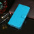 For iPhone XS Max idewei Crazy Horse Texture Horizontal Flip Leather Case with Holder & Card Slots & Wallet(Sky Blue)